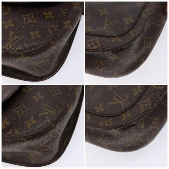 LOUIS VUITTON Monogram Saint Cloud GM Shoulder Bag M51242 LV Auth 140299 - Picture 14 of 16